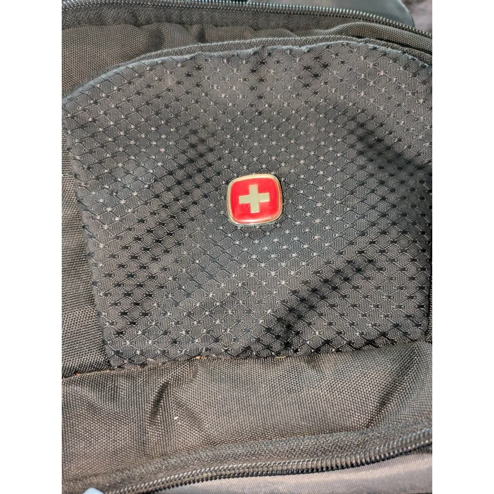 SwissGear ScanSmart Laptop Backpack Black TabletSafe Travel Bookbag 20x12x9